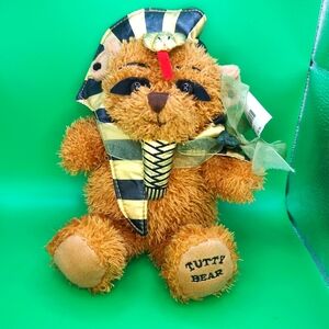 King Tut Tutankhamun Tutty Teddy Bear Stuffed Animal Steven Smith Toy